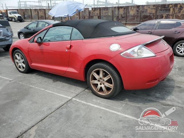 4A3AL35T67E011093 2007 MITSUBISHI ECLIPSE photo no. 2