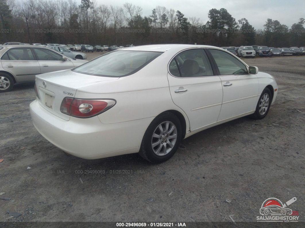 JTHBF30G235039488 2003 LEXUS ES 300 photo no. 4