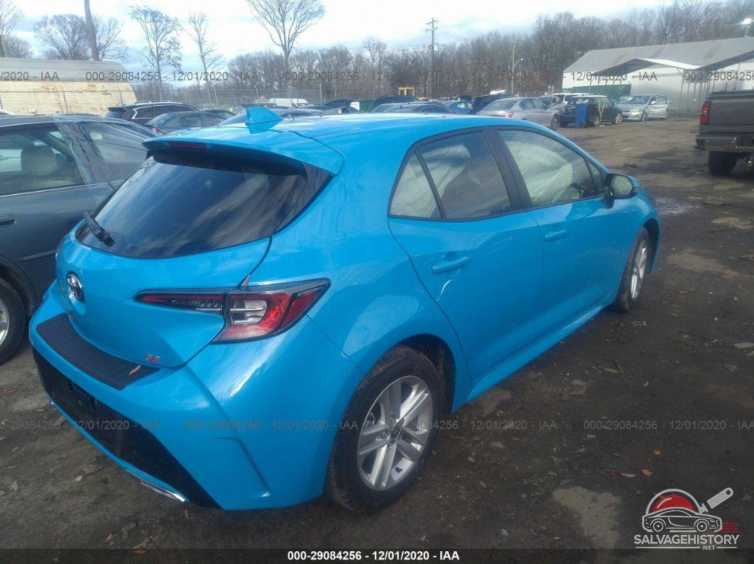 JTND4MBE7M3108427 2021 TOYOTA COROLLA HATCHBACK photo no. 4