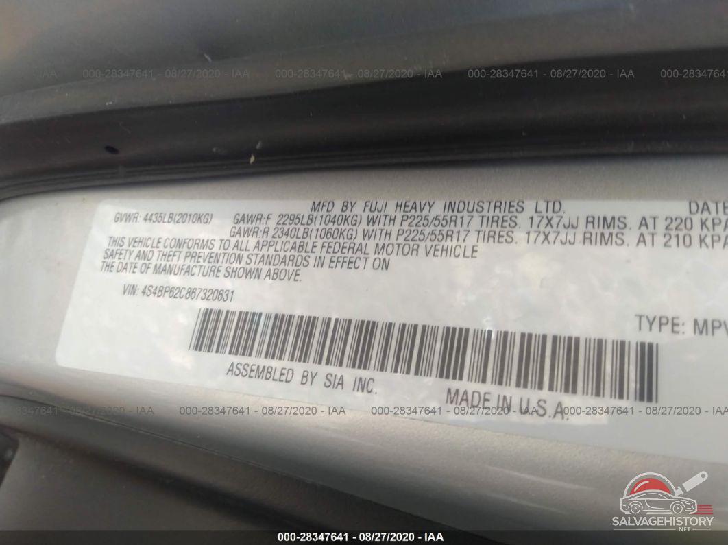 4S4BP62C867320631 2006 SUBARU LEGACY WAGON photo no. 9