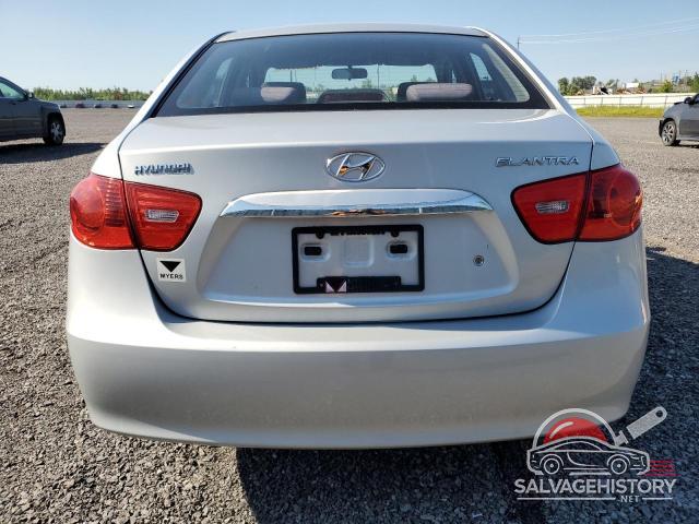 KMHDU4BD1AU023158 2010 HYUNDAI ELANTRA photo no. 6