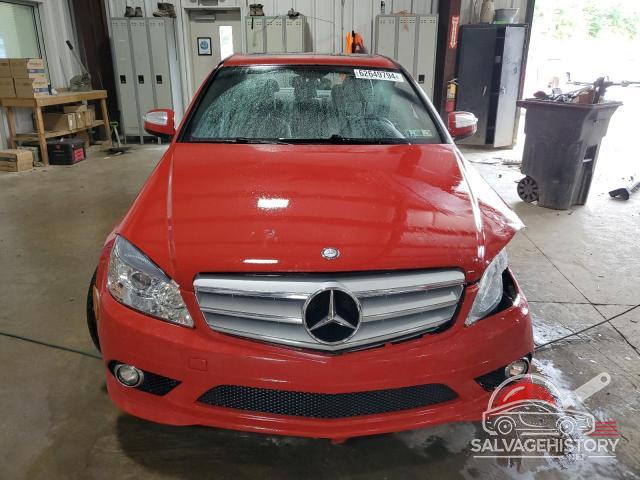 WDDGF81X39F272713 2009 MERCEDES-BENZ C-CLASS photo no. 5