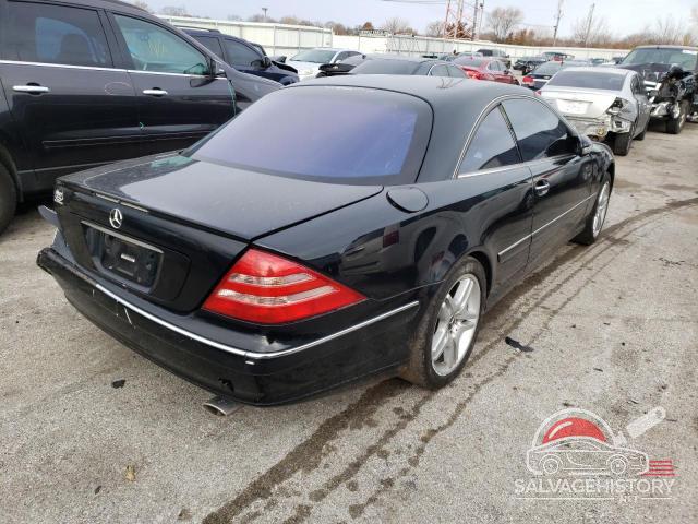 WDBPJ75J32A028134 2002 MERCEDES-BENZ CL-CLASS photo no. 4