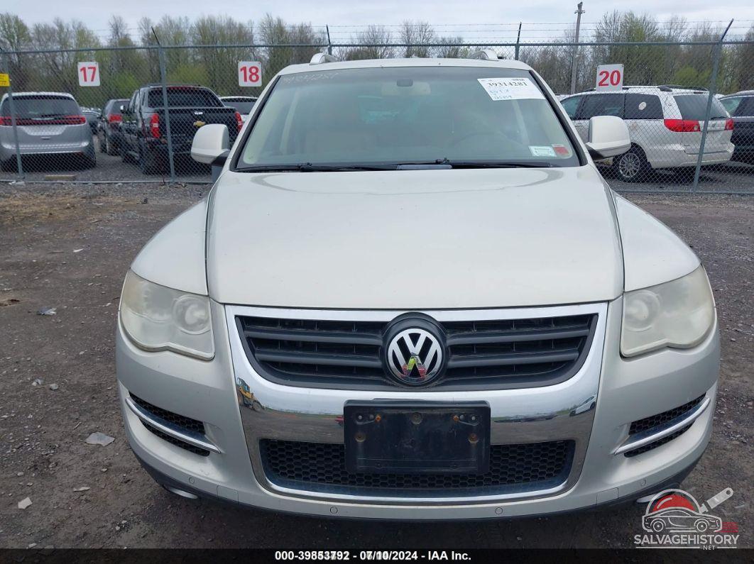 WVGBE77L89D001904 2009 VOLKSWAGEN TOUAREG 2 photo no. 6