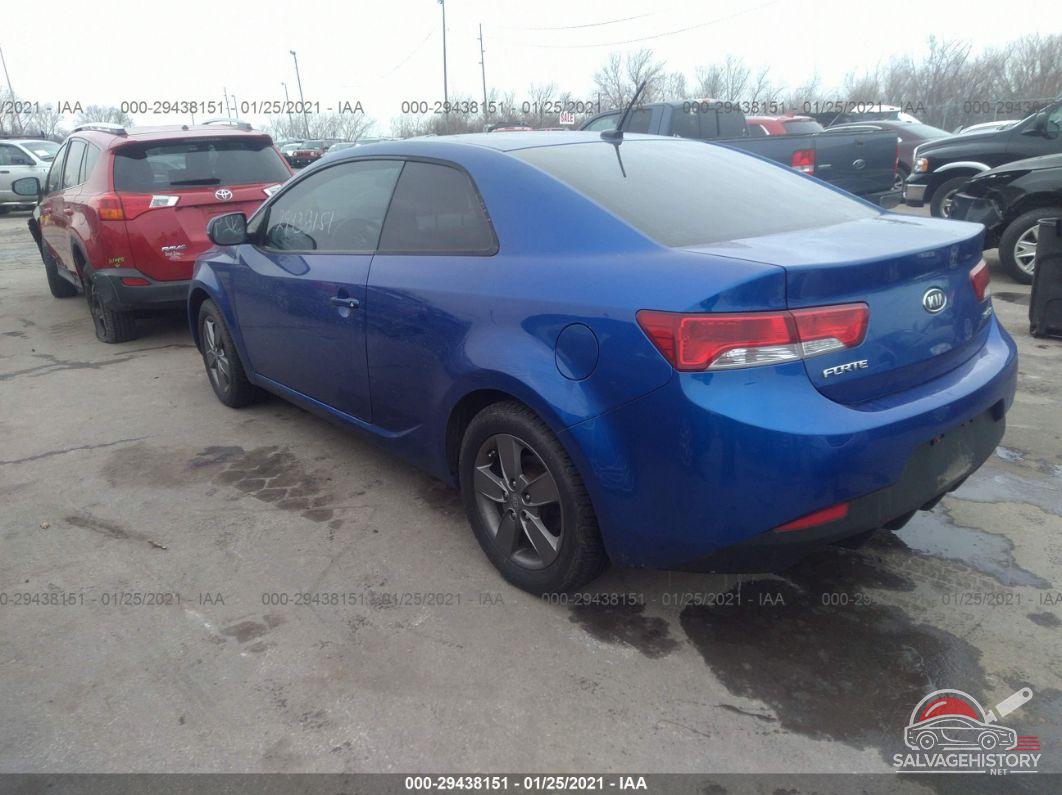 KNAFU6A26C5474119 2012 KIA FORTE KOUP photo no. 3