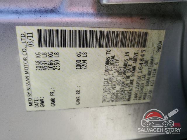 1N4CL2AP1BC164845 2011 NISSAN ALTIMA photo no. 12