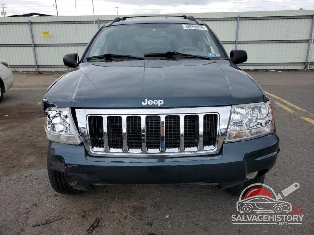 1J4GW58SX4C397196 2004 JEEP GRAND CHER photo no. 5