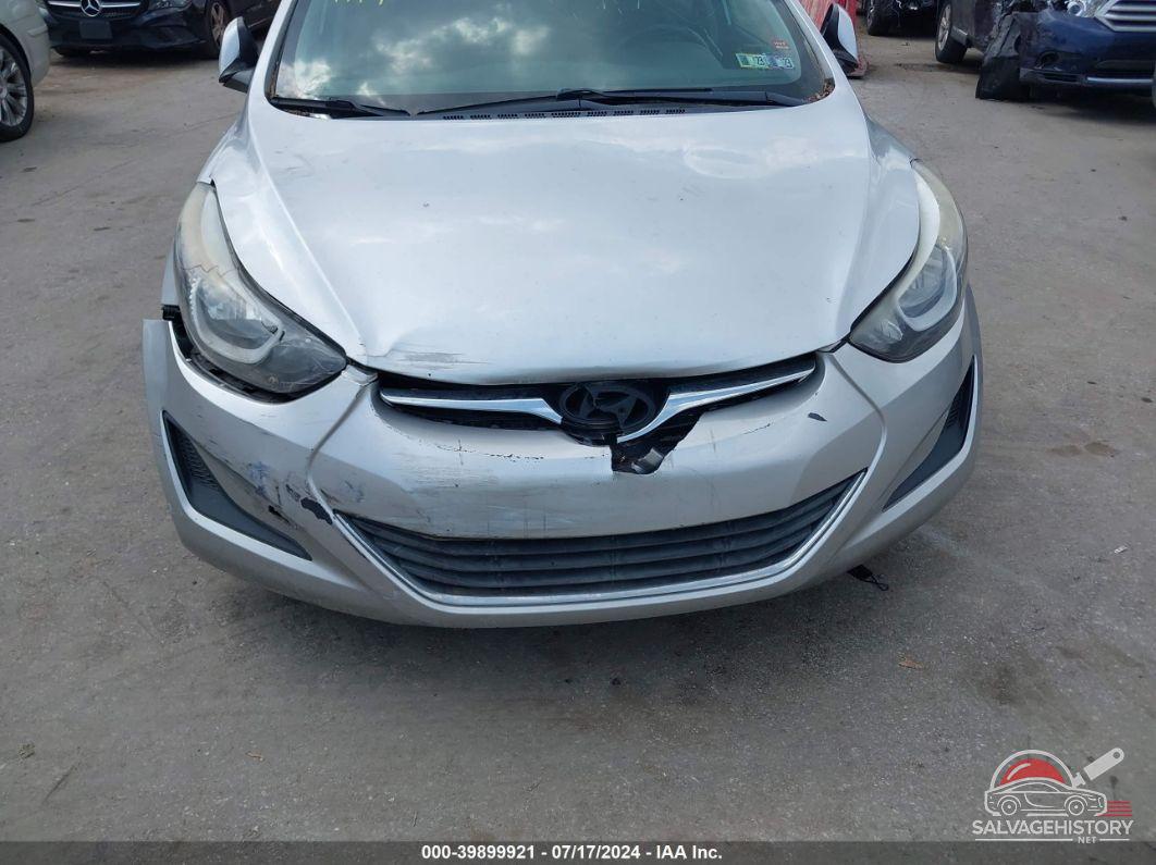 5NPDH4AE7EH521951 2014 HYUNDAI ELANTRA photo no. 6