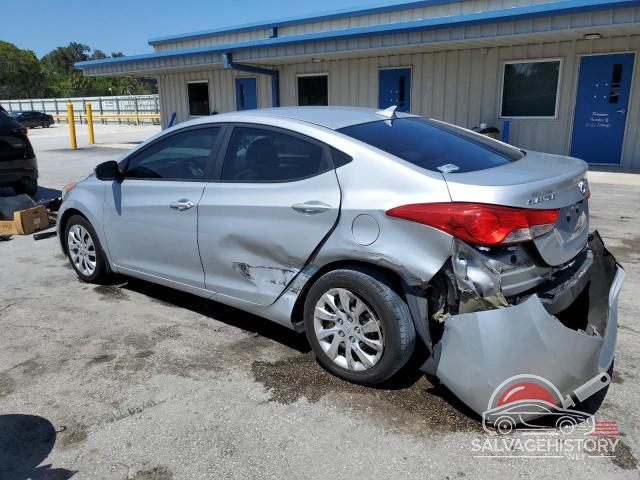 5NPDH4AE6CH137088 2012 HYUNDAI ELANTRA photo no. 2