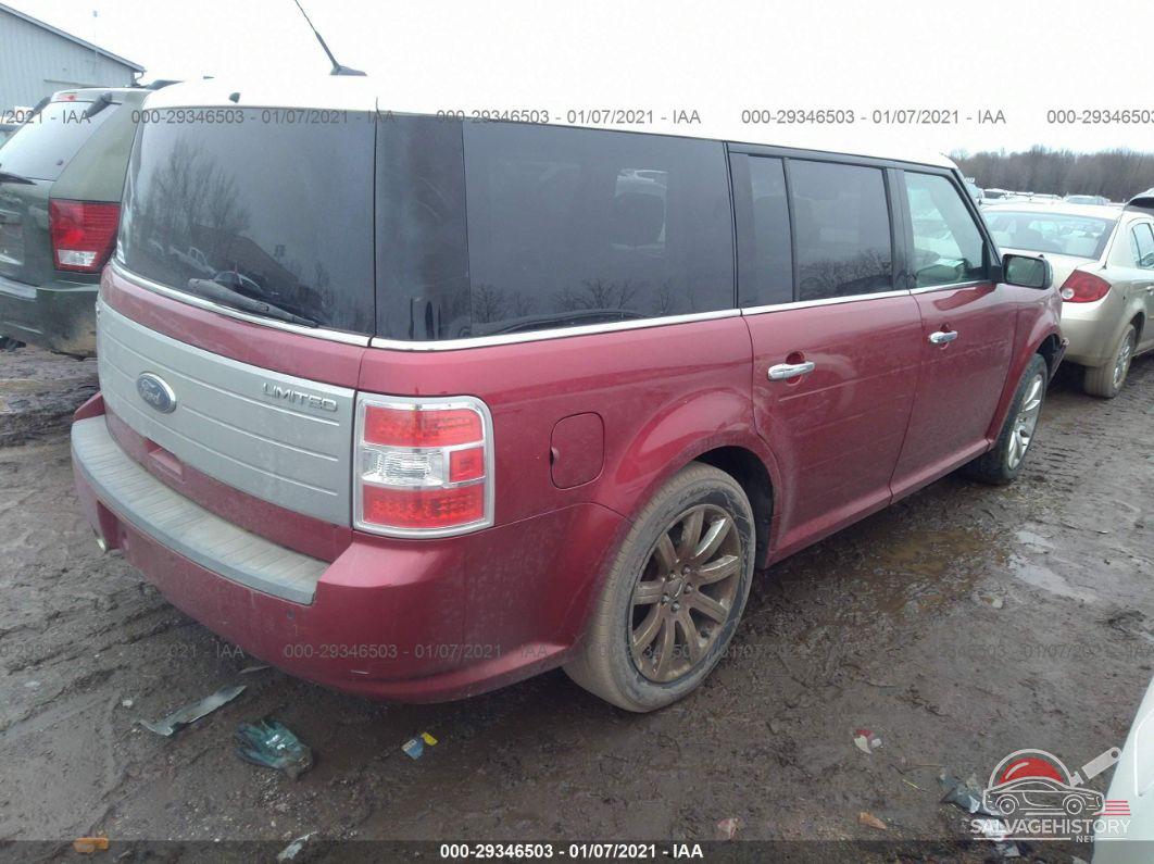 2FMDK53C29BA25181 2009 FORD FLEX photo no. 4