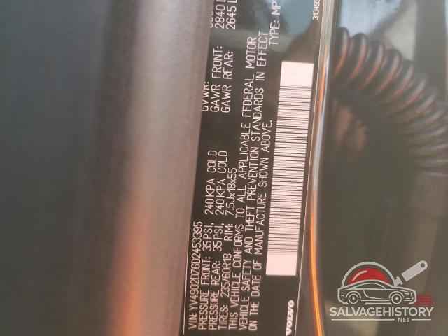 YV4902DZ6D2453395 2013 VOLVO XC60 photo no. 12