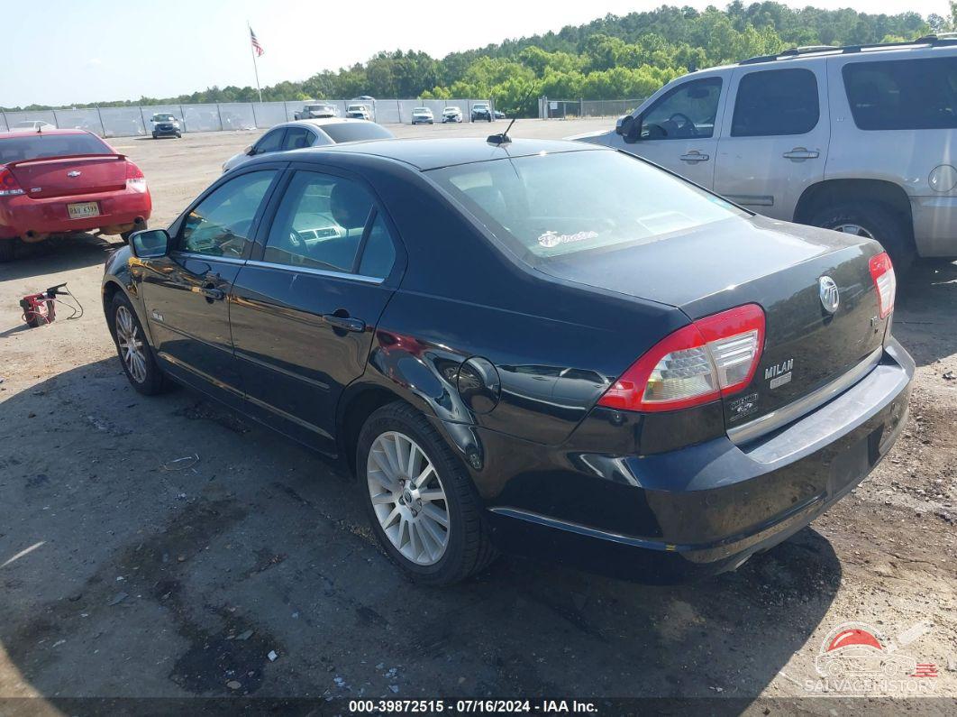 3MEHM08118R600928 2008 MERCURY MILAN photo no. 3