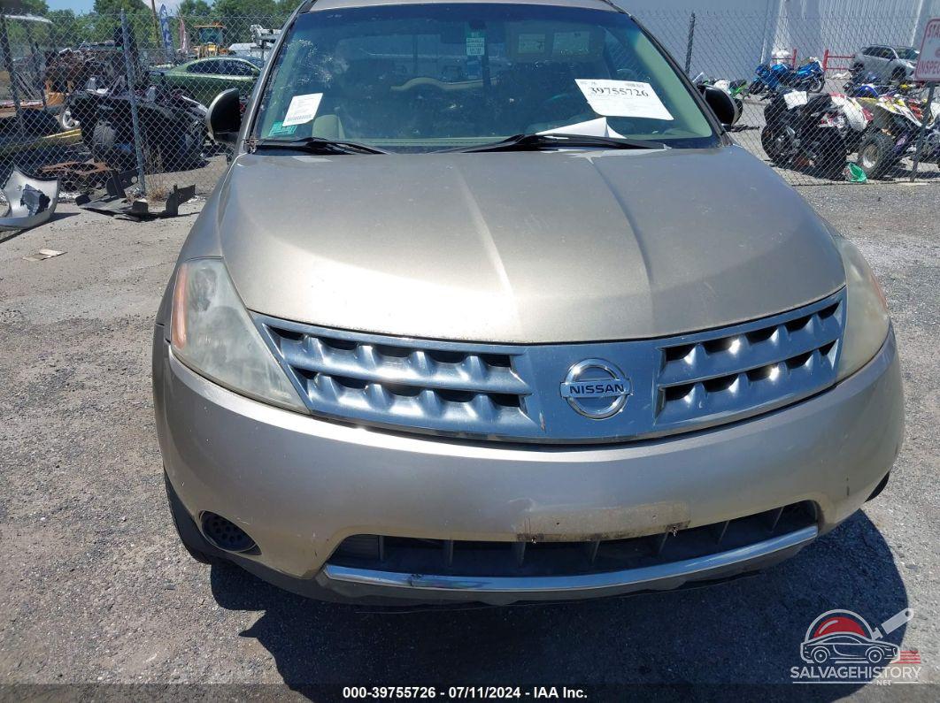 JN8AZ08W56W544135 2006 NISSAN MURANO photo no. 6