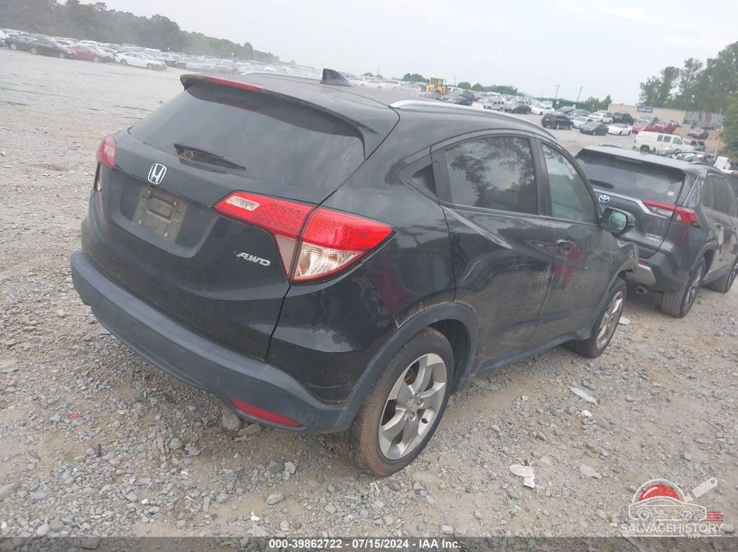 3CZRU6H76HM730255 2017 HONDA HR-V photo no. 4