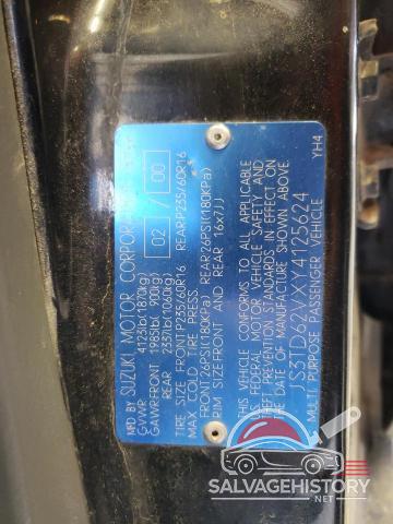 JS3TD62VXY4125624 2000 SUZUKI GR VITARA photo no. 13