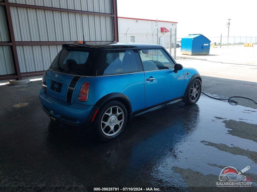 WMWRE33413TD68361 2003 MINI COOPER S photo no. 4