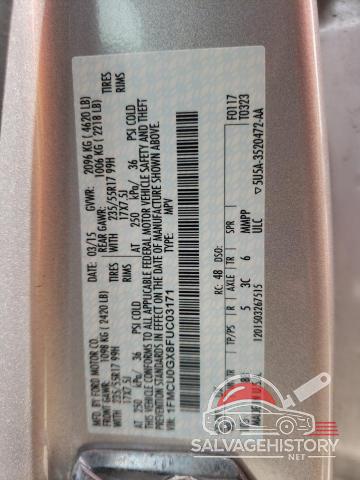 1FMCU0GX8FUC03171 2015 FORD ESCAPE photo no. 13