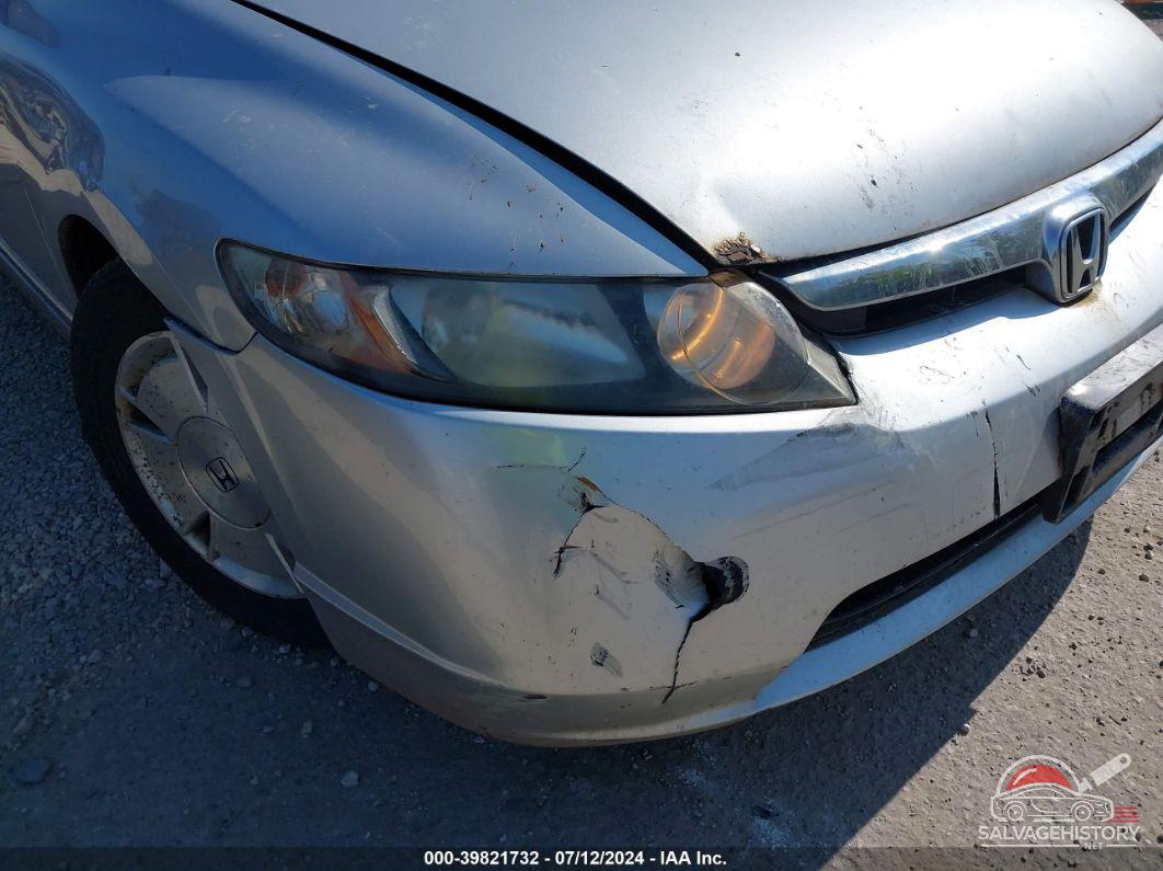 JHMFA36267S010787 2007 HONDA CIVIC HYBRID photo no. 6