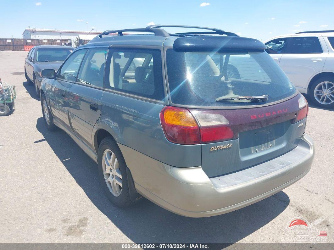 4S3BH665817655507 2001 SUBARU OUTBACK photo no. 3