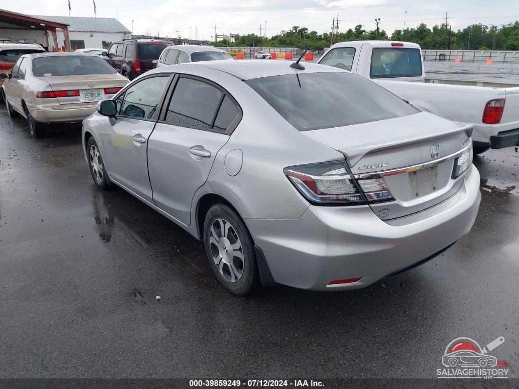 19XFB4F29DE001620 2013 HONDA CIVIC HYBRID photo no. 3