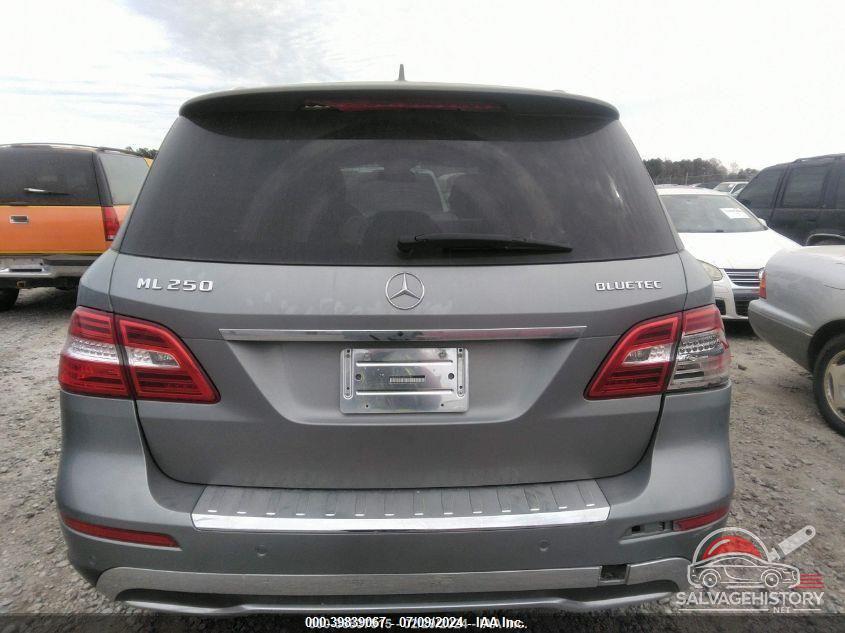 4JGDA0EB1FA479990 2015 MERCEDES-BENZ ML 250 BLUETEC photo no. 6