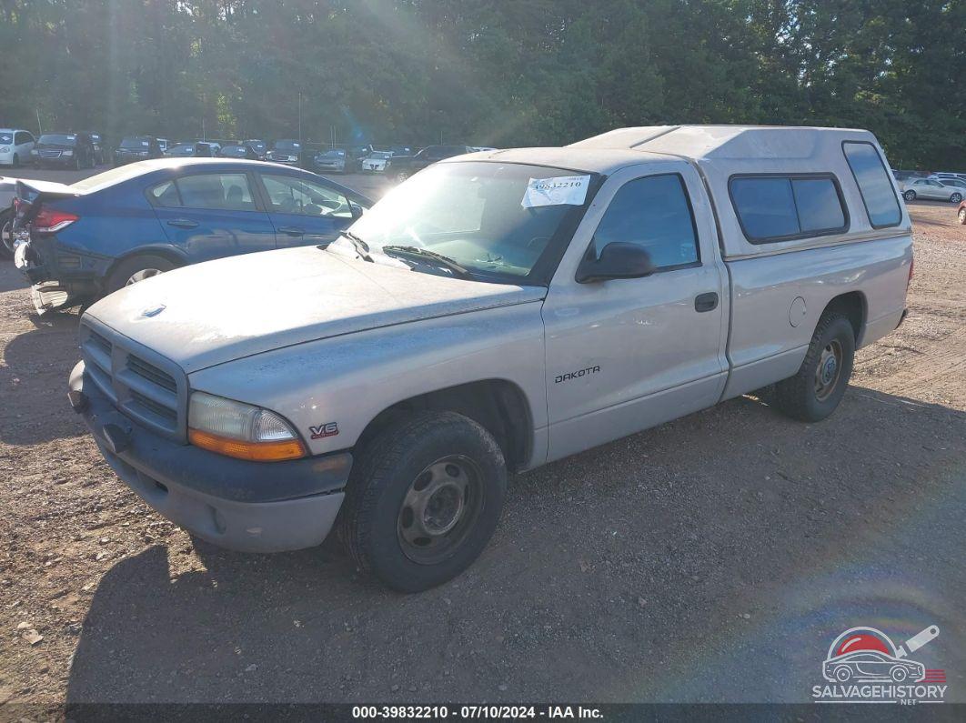 1B7FL26X5WS592882 1998 DODGE DAKOTA photo no. 2