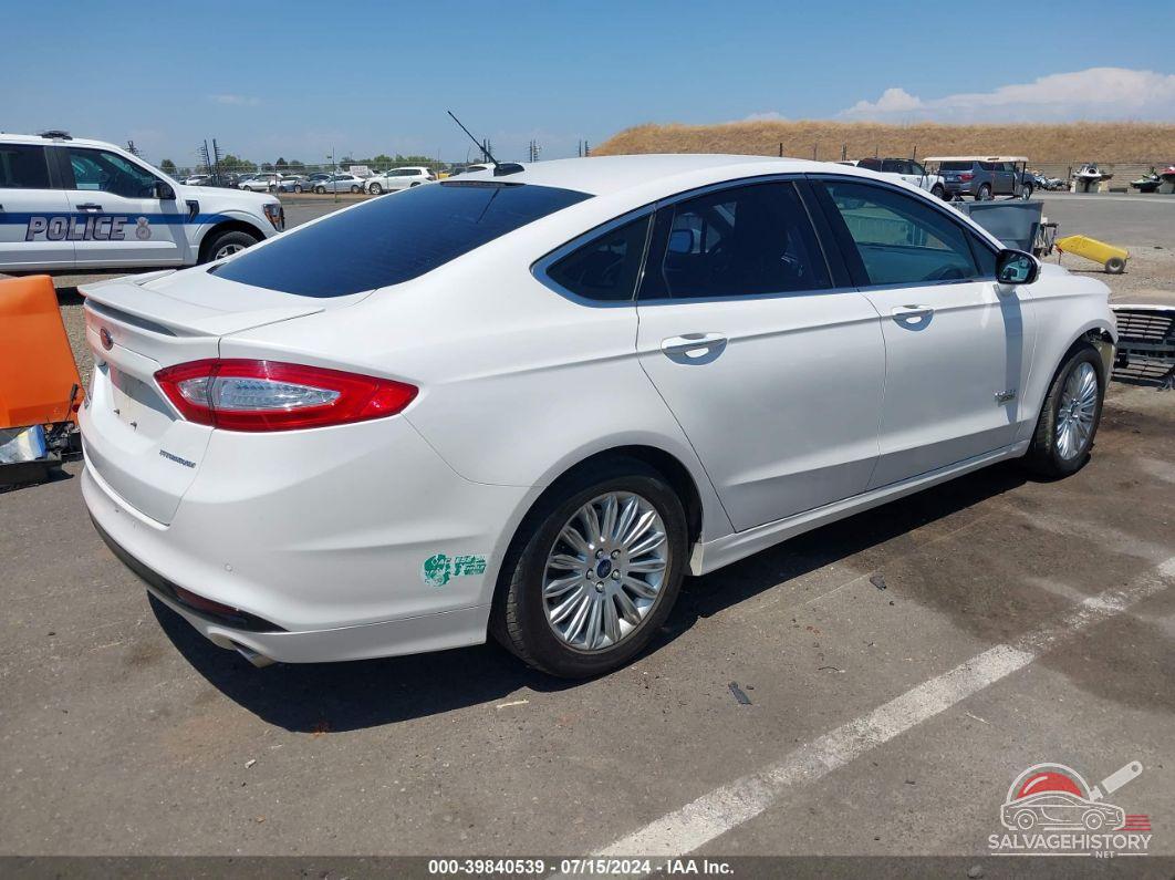 3FA6P0SU8ER112239 2014 FORD FUSION ENERGI photo no. 4