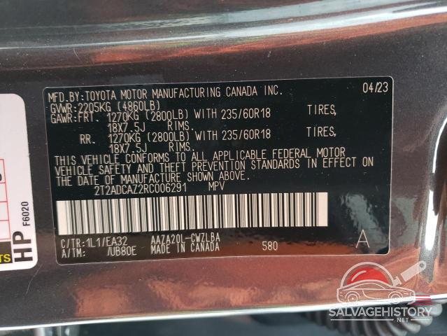 2T2ADCAZ2RC00629X 2024 LEXUS NX 250 BAS photo no. 13