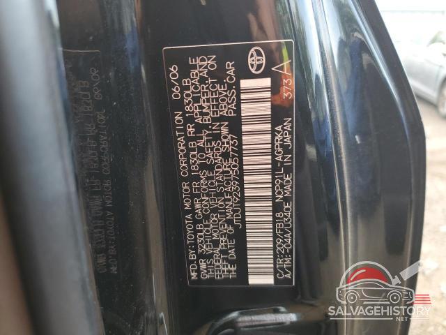 JTDJT923975057737 2007 TOYOTA YARIS photo no. 12