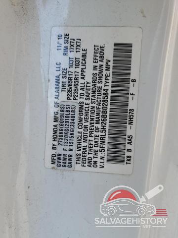 5FNRL5H26BB028584 2011 HONDA All Models photo no. 13