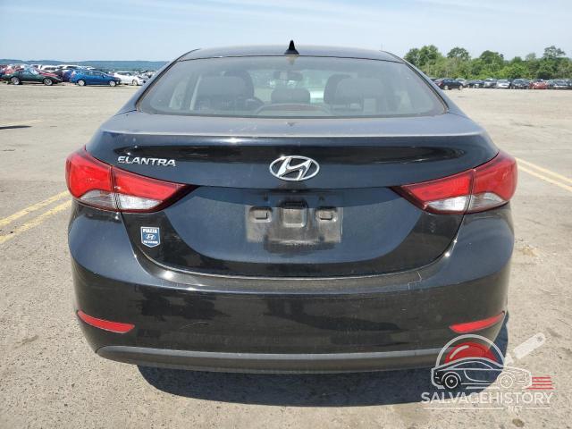 KMHDH4AE2FU355390 2015 HYUNDAI ELANTRA photo no. 6