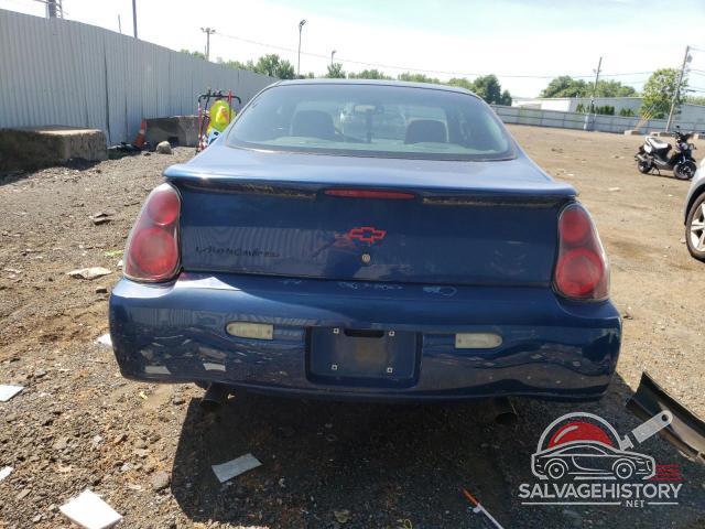 2G1WX12K439302789 2003 CHEVROLET MONTECARLO photo no. 6