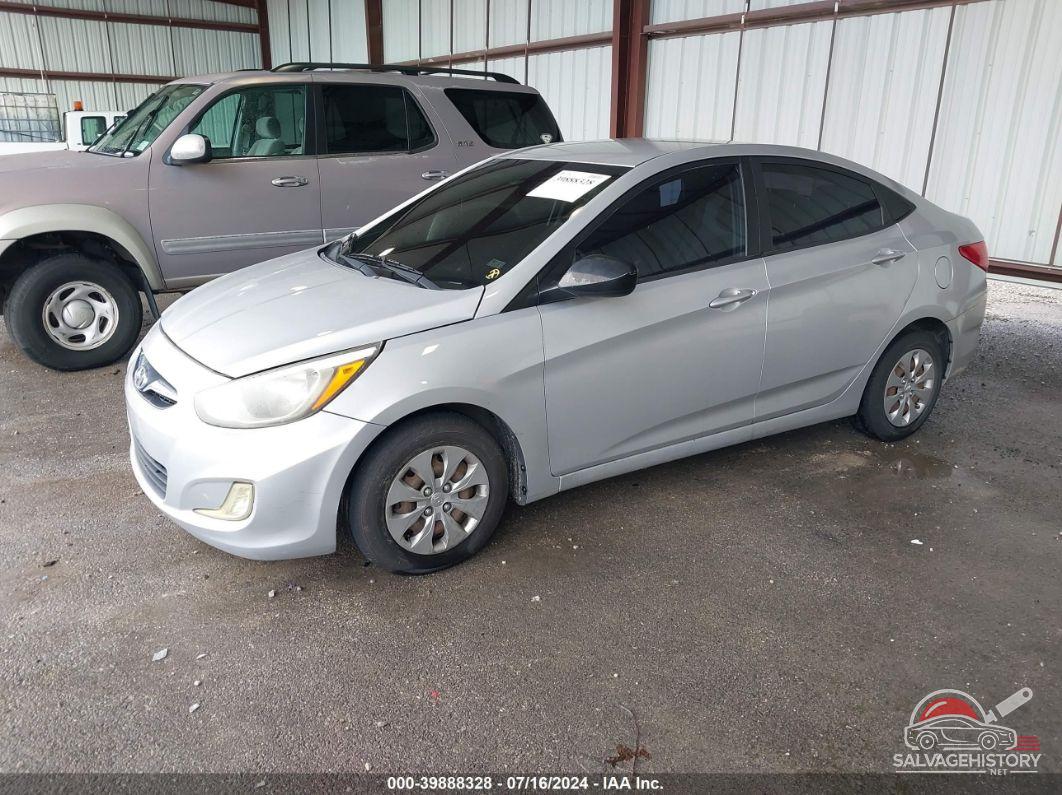 KMHCT4AE6GU951226 2016 HYUNDAI ACCENT photo no. 2