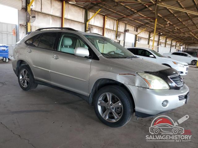 JTJGW31U872005152 2007 LEXUS RX400 photo no. 4
