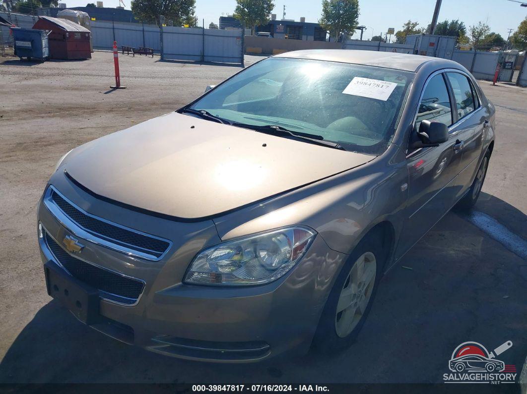 1G1ZG57B98F250278 2008 CHEVROLET MALIBU photo no. 2