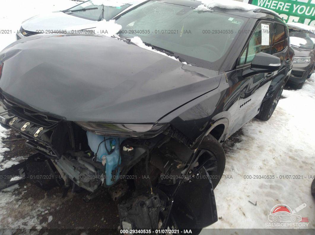 3GNKBJRS5KS653584 2019 CHEVROLET BLAZER photo no. 2