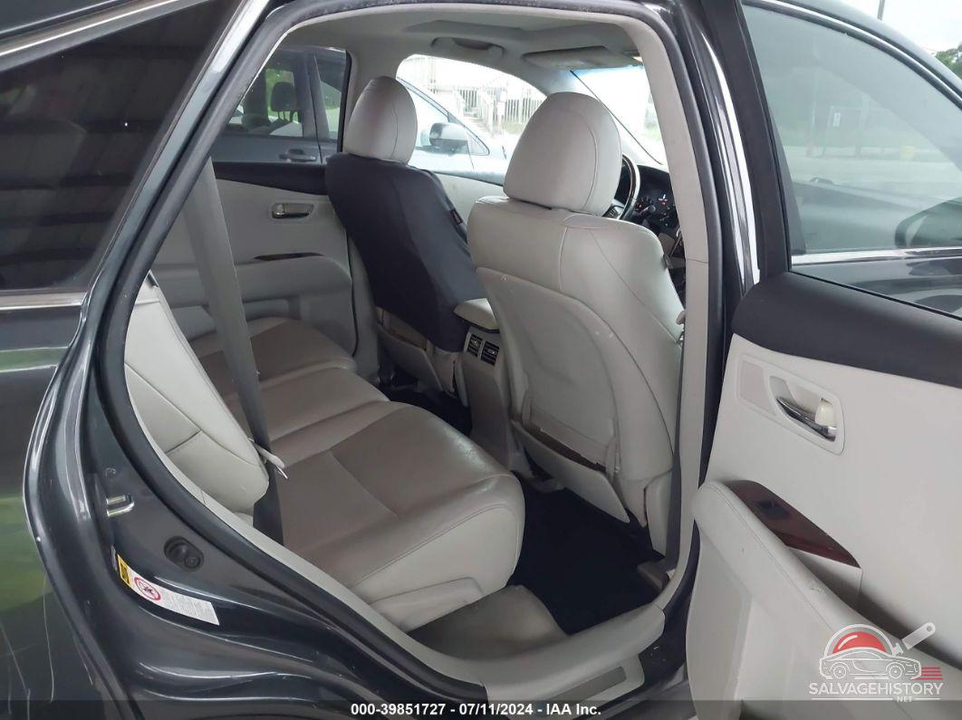 2T2ZK1BA5AC037125 2010 LEXUS RX 350 photo no. 8