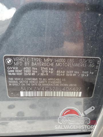 5UXZV4C52BL406627 2011 BMW X5 photo no. 13