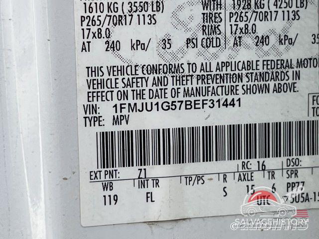 1FMJU1G57BEF31441 2011 FORD EXPEDITION photo no. 6