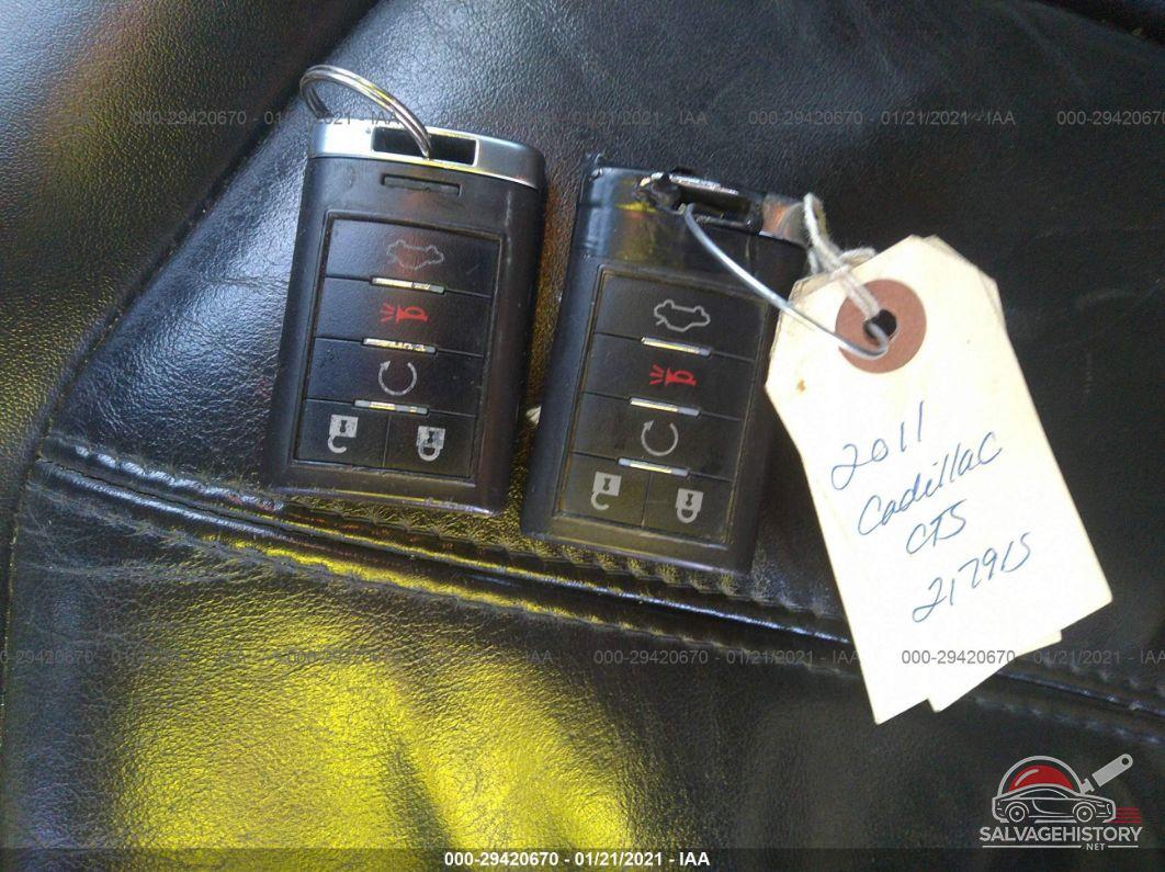 1G6DC1ED8B0165097 2011 CADILLAC CTS COUPE photo no. 11