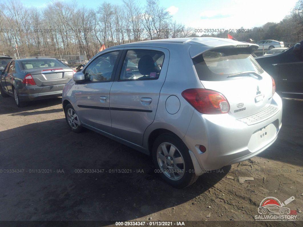 ML32A4HJ3EH021558 2014 MITSUBISHI MIRAGE photo no. 3