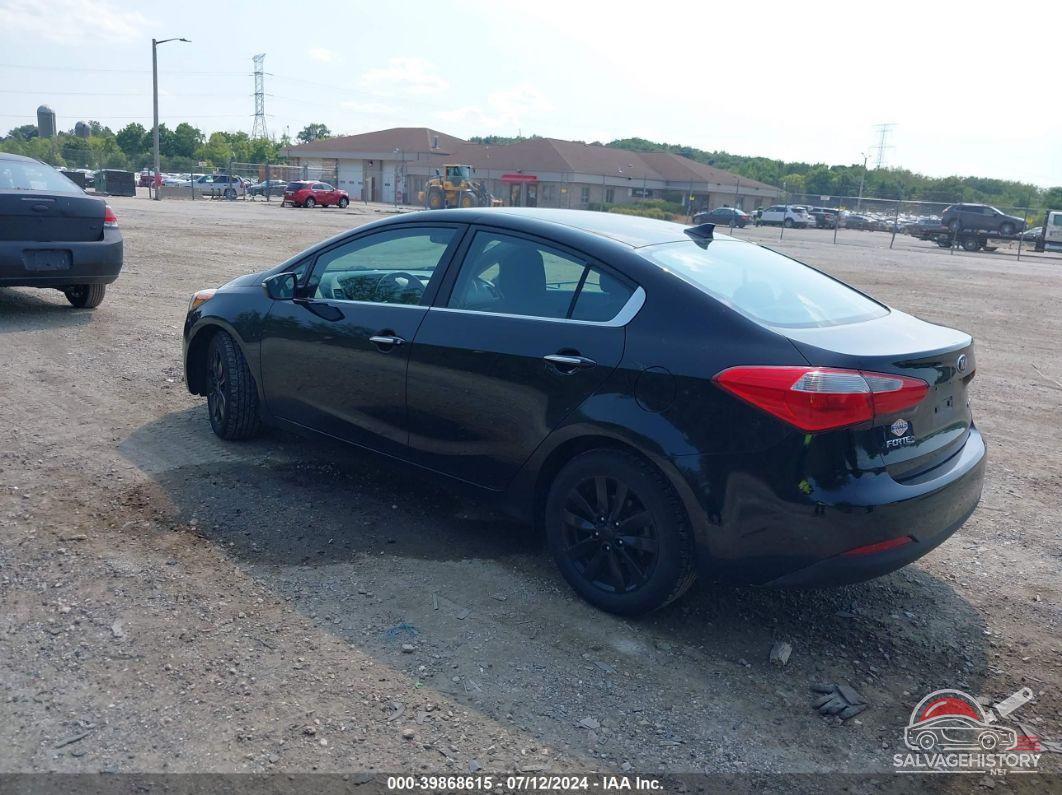 KNAFX4A81E5112704 2014 KIA FORTE photo no. 3