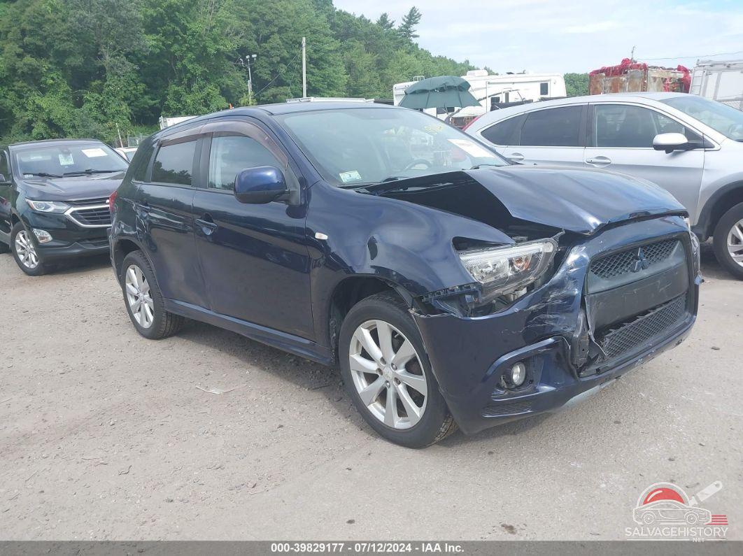 JA4AR4AU0CZ003204 2012 MITSUBISHI OUTLANDER SPORT photo no. 2