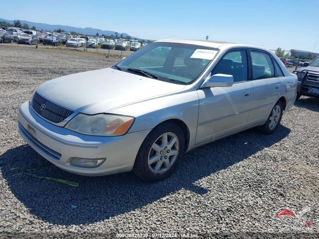 4T1BF28B4YU043460 2000 TOYOTA AVALON photo no. 2
