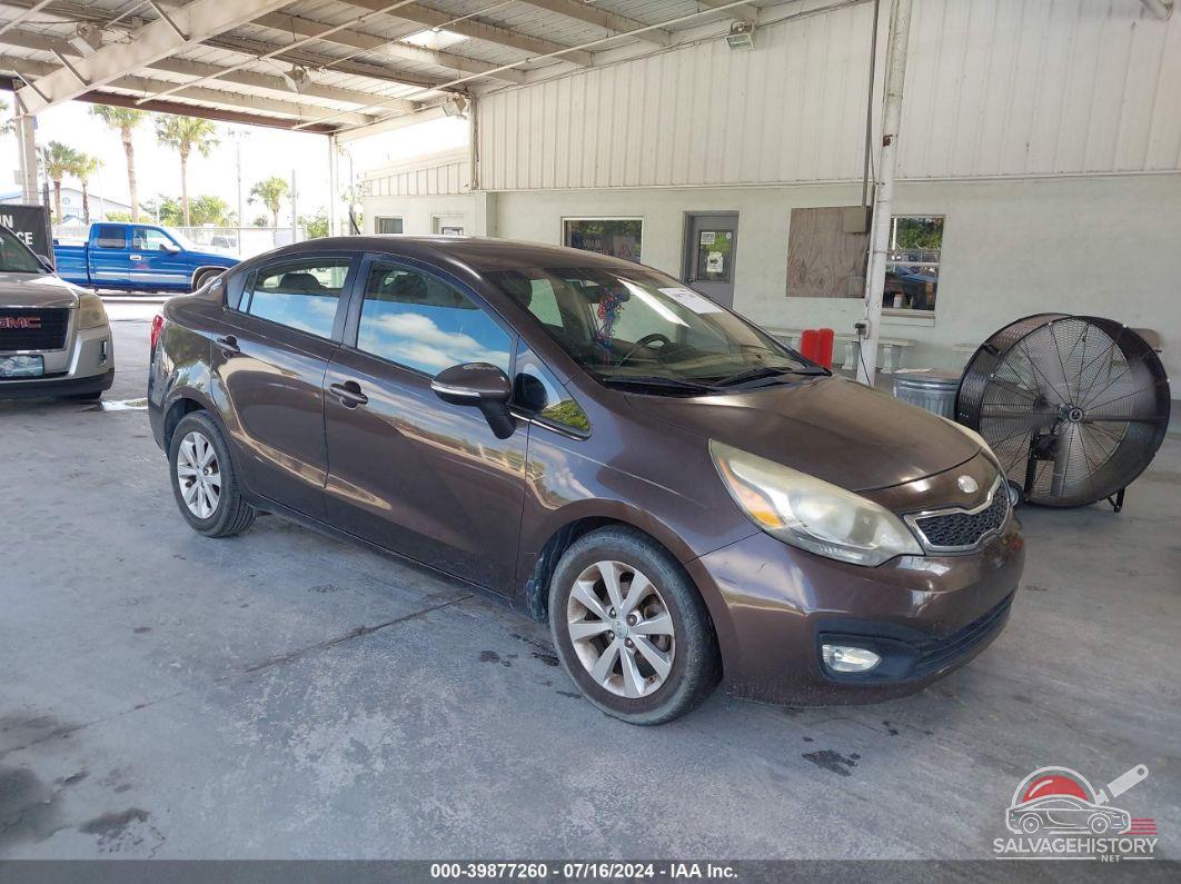 KNADN4A39E6335424 2014 KIA RIO photo no. 4