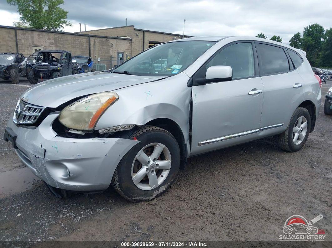 JN8AS5MV6DW664845 2013 NISSAN ROGUE photo no. 2
