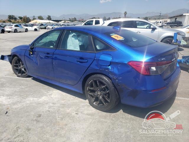 2HGFE2F52NH601604 2022 HONDA CIVIC photo no. 2