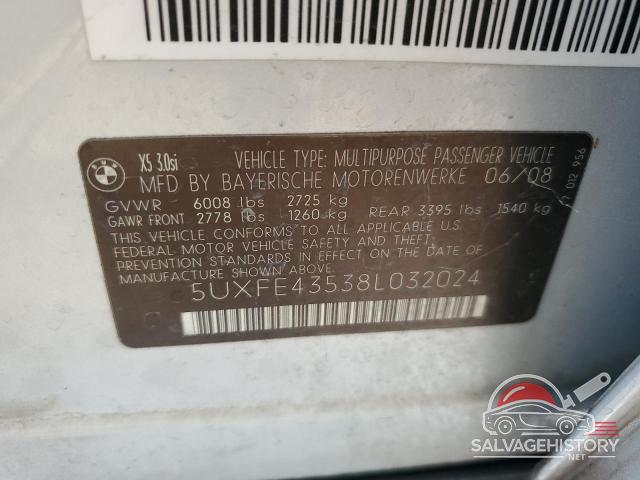 5UXFE43538L032024 2008 BMW X5 photo no. 13
