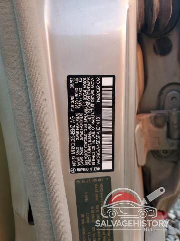 WDBGA43E5PA101418 1993 MERCEDES-BENZ 400-CLASS photo no. 12