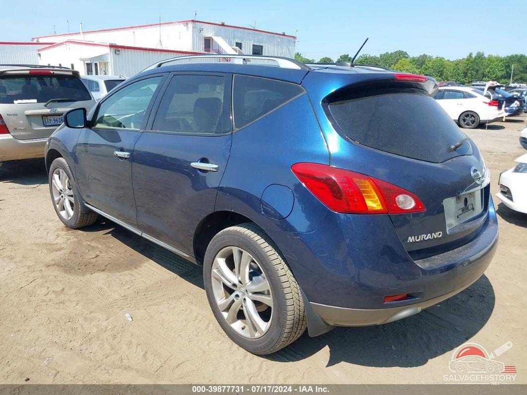 JN8AZ18WX9W154237 2009 NISSAN MURANO photo no. 3